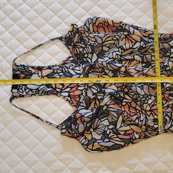 100% Silk, Aqua, Made in USA - Picture 5 of 8